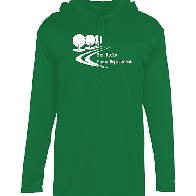 Badger Sport B-Core Hooded Long Sleeve T-Shirt