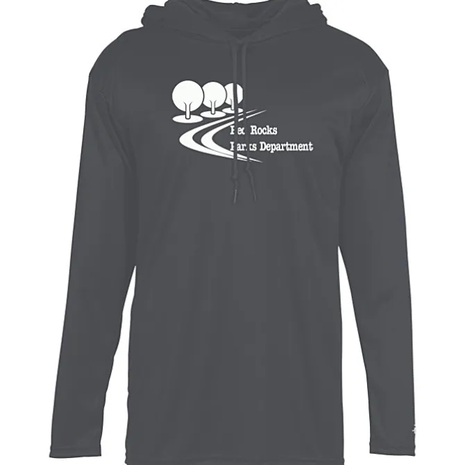 Badger Sport B-Core Hooded Long Sleeve T-Shirt