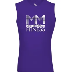 Badger Sport Pro Compression Sleeveless Crew T-Shirt