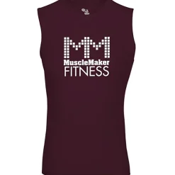 Badger Sport Pro Compression Sleeveless Crew T-Shirt