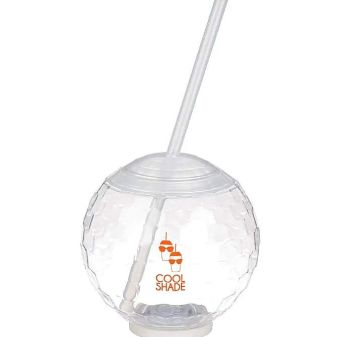 Ball Light-up Tumbler with Straw - 20 oz. - 24 hr