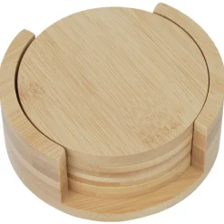 Bamboo Coaster Set