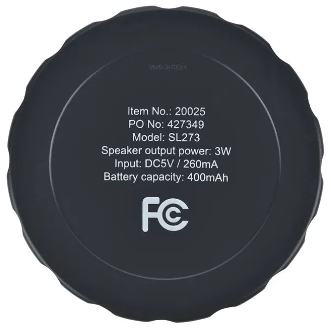 Bamboo Pop Up Lantern with Bluetooth Speaker - 24 hr