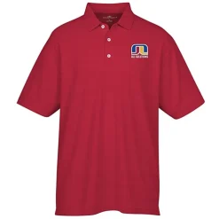 Barcode Textured Polo - Men's