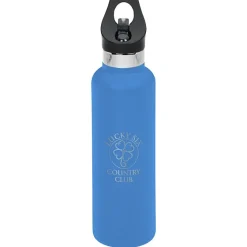 Basecamp Tundra Vacuum Bottle with Flip Straw Lid - 20 oz. - Laser Engraved