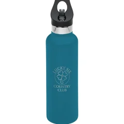 Basecamp Tundra Vacuum Bottle with Flip Straw Lid - 20 oz. - Laser Engraved