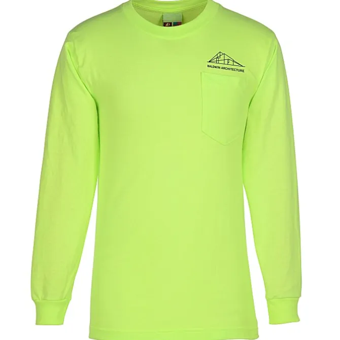 Bayside LS Pocket T-Shirt