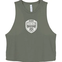 Bella+Canvas Cropped Racerback Tank - Ladies'