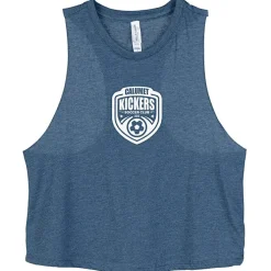 Bella+Canvas Cropped Racerback Tank - Ladies'
