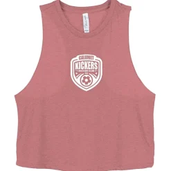 Bella+Canvas Cropped Racerback Tank - Ladies'