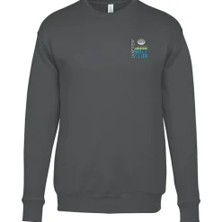 Bella+Canvas Drop Shoulder Crewneck Sweatshirt - Embroidered