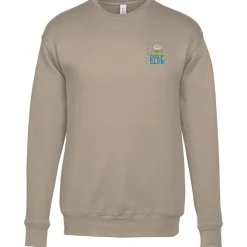 Bella+Canvas Drop Shoulder Crewneck Sweatshirt - Embroidered