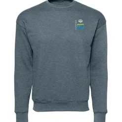 Bella+Canvas Drop Shoulder Crewneck Sweatshirt - Embroidered