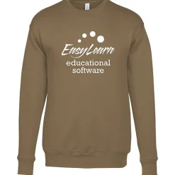 Bella+Canvas Drop Shoulder Crewneck Sweatshirt - Screen