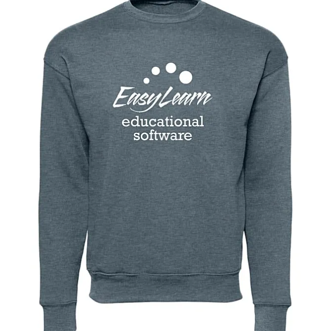 Bella+Canvas Drop Shoulder Crewneck Sweatshirt - Screen