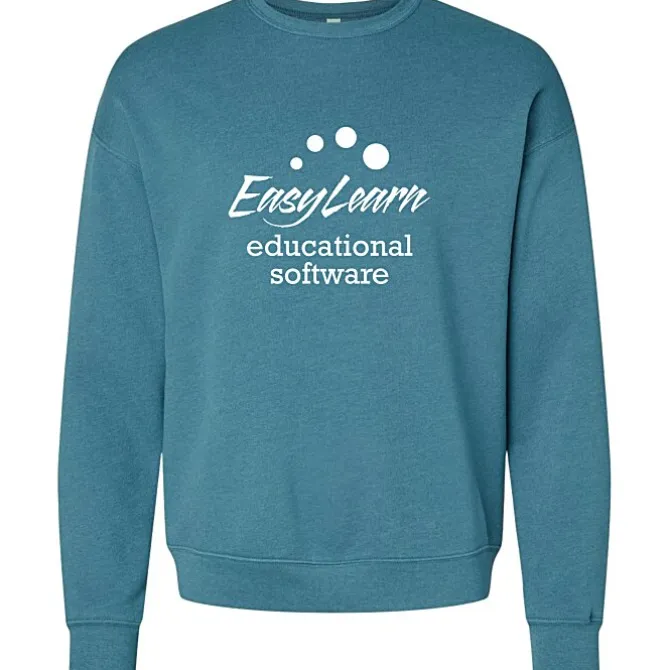 Bella+Canvas Drop Shoulder Crewneck Sweatshirt - Screen