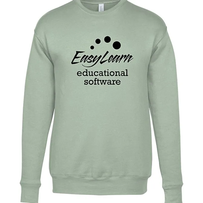 Bella+Canvas Drop Shoulder Crewneck Sweatshirt - Screen