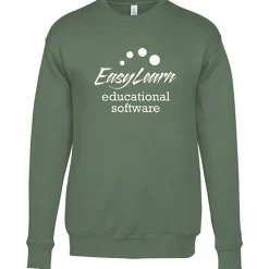 Bella+Canvas Drop Shoulder Crewneck Sweatshirt - Screen