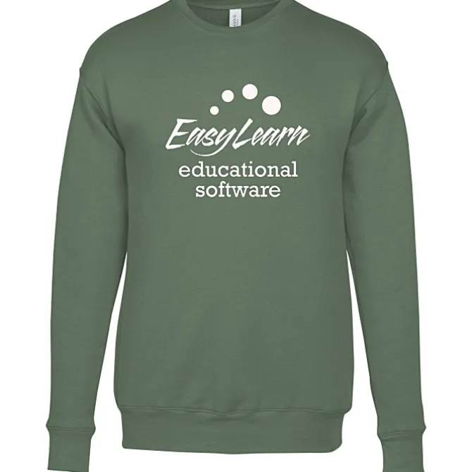 Bella+Canvas Drop Shoulder Crewneck Sweatshirt - Screen