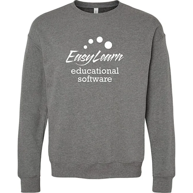 Bella+Canvas Drop Shoulder Crewneck Sweatshirt - Screen
