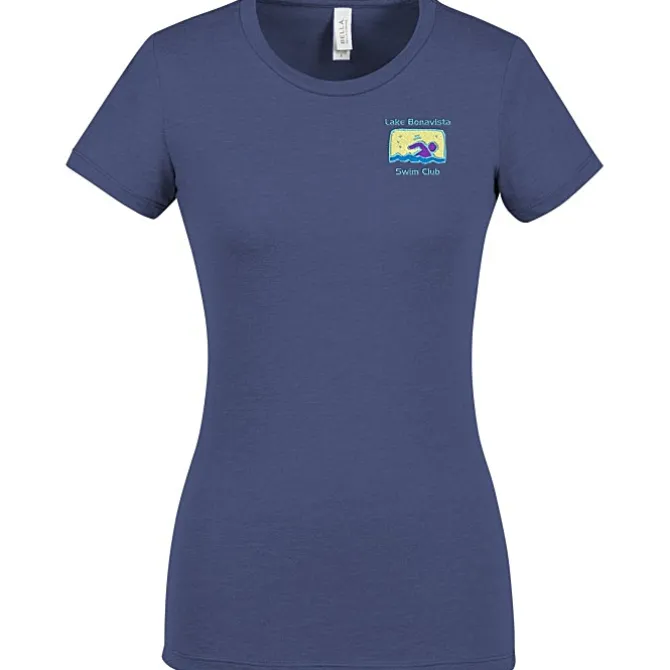 Bella+Canvas Favorite Tee - Ladies' - Heathers - Embroidered