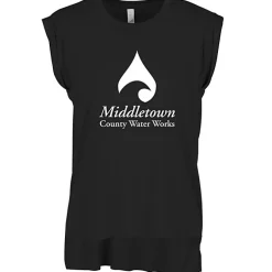 Bella+Canvas Flowy Rolled Cuff Tee - Ladies'