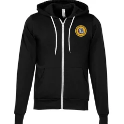 Bella+Canvas 7-oz Full-Zip Hooded Sweatshirt - Embroidered