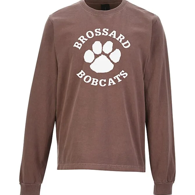 Bella+Canvas 6.5-oz Heavyweight Garment-Dyed Long Sleeve T-Shirt - Screen