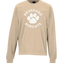 Bella+Canvas 6.5-oz Heavyweight Garment-Dyed Long Sleeve T-Shirt - Screen