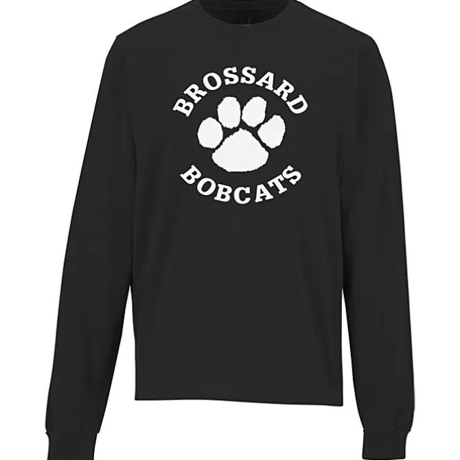 Bella+Canvas 6.5-oz Heavyweight Garment-Dyed Long Sleeve T-Shirt - Screen