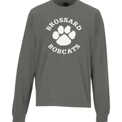 Bella+Canvas 6.5-oz Heavyweight Garment-Dyed Long Sleeve T-Shirt - Screen
