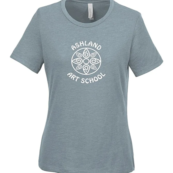 Bella+Canvas Relaxed Crewneck T-Shirt - Ladies' - Heathers - Screen