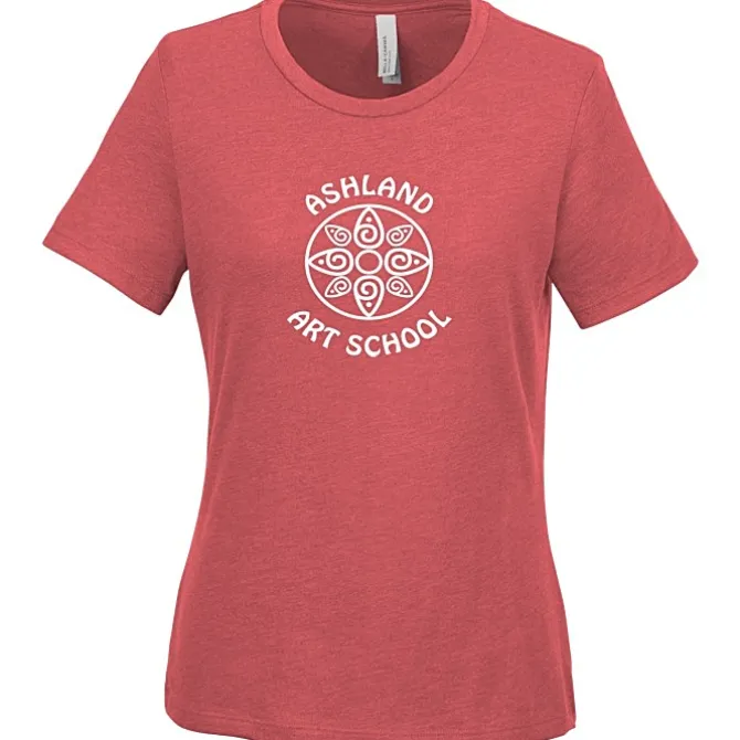Bella+Canvas Relaxed Crewneck T-Shirt - Ladies' - Heathers - Screen