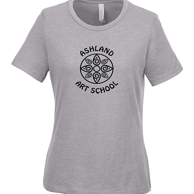 Bella+Canvas Relaxed Crewneck T-Shirt - Ladies' - Heathers - Screen
