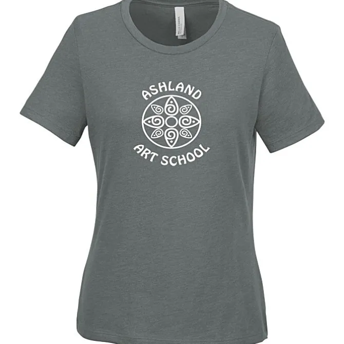 Bella+Canvas Relaxed Crewneck T-Shirt - Ladies' - Heathers - Screen