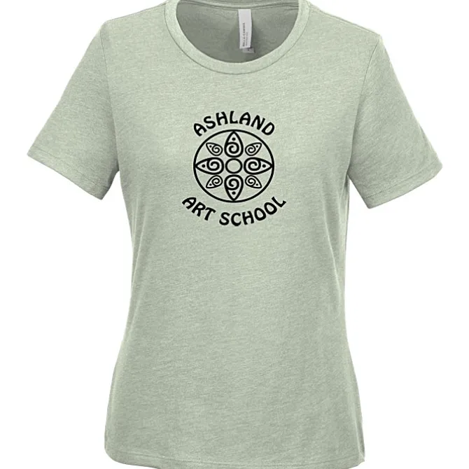 Bella+Canvas Relaxed Crewneck T-Shirt - Ladies' - Heathers - Screen