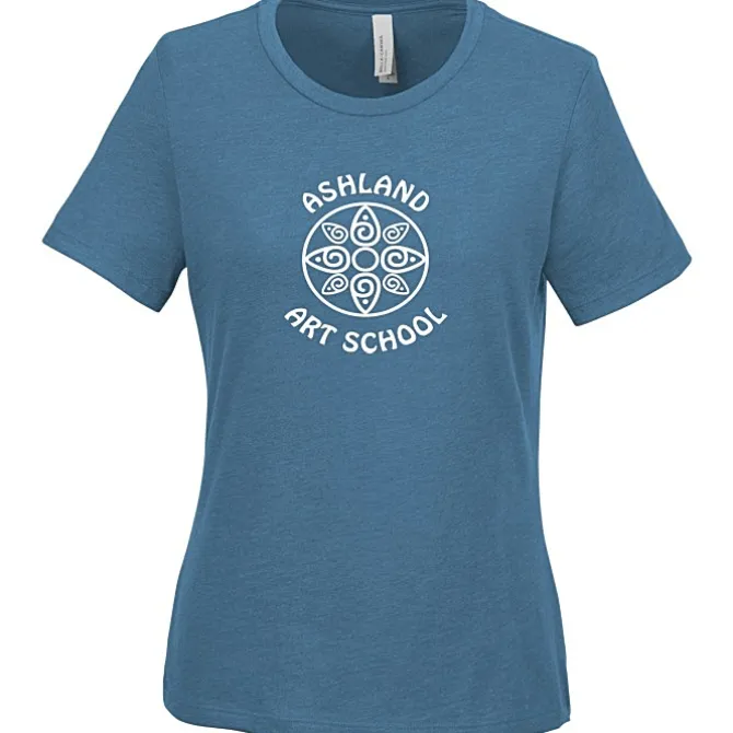 Bella+Canvas Relaxed Crewneck T-Shirt - Ladies' - Heathers - Screen