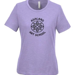 Bella+Canvas Relaxed Crewneck T-Shirt - Ladies' - Heathers - Screen