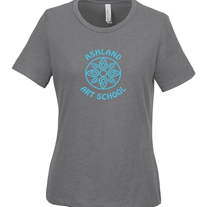 Bella+Canvas Relaxed Crewneck T-Shirt - Ladies' - Heathers - Screen