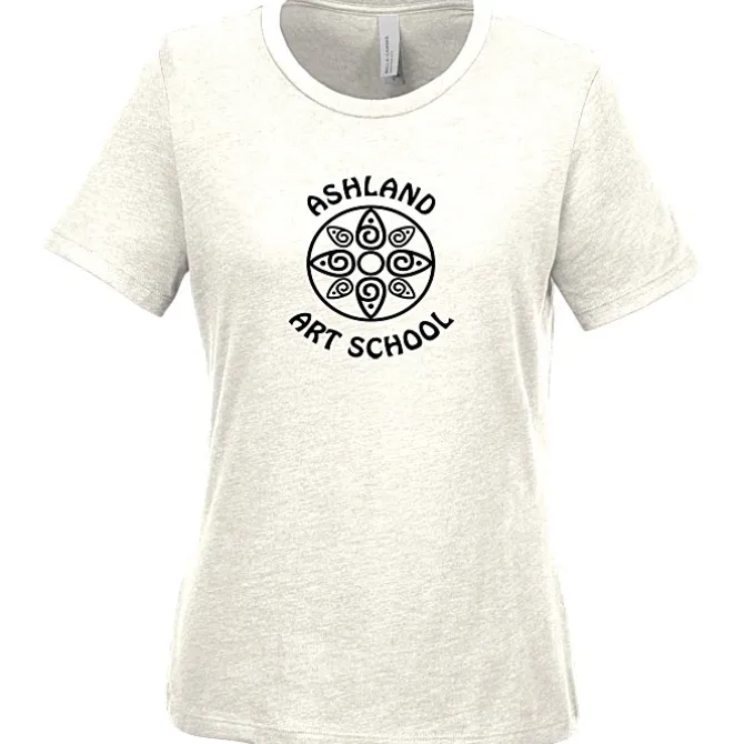 Bella+Canvas Relaxed Crewneck T-Shirt - Ladies' - Heathers - Screen
