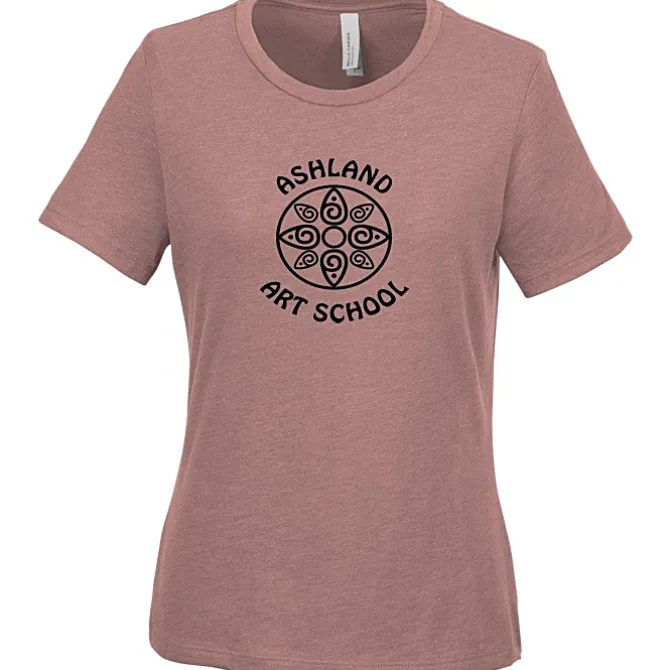 Bella+Canvas Relaxed Crewneck T-Shirt - Ladies' - Heathers - Screen