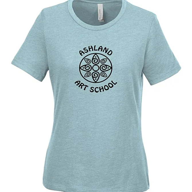Bella+Canvas Relaxed Crewneck T-Shirt - Ladies' - Heathers - Screen