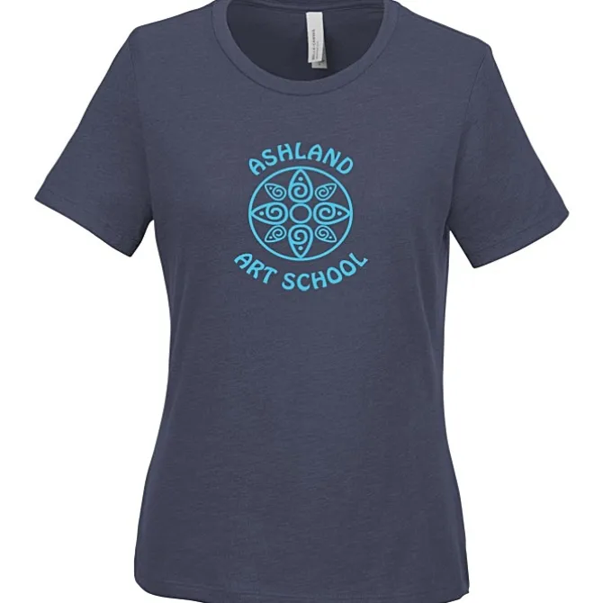 Bella+Canvas Relaxed Crewneck T-Shirt - Ladies' - Heathers - Screen
