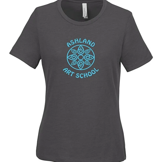 Bella+Canvas Relaxed Crewneck T-Shirt - Ladies' - Heathers - Screen