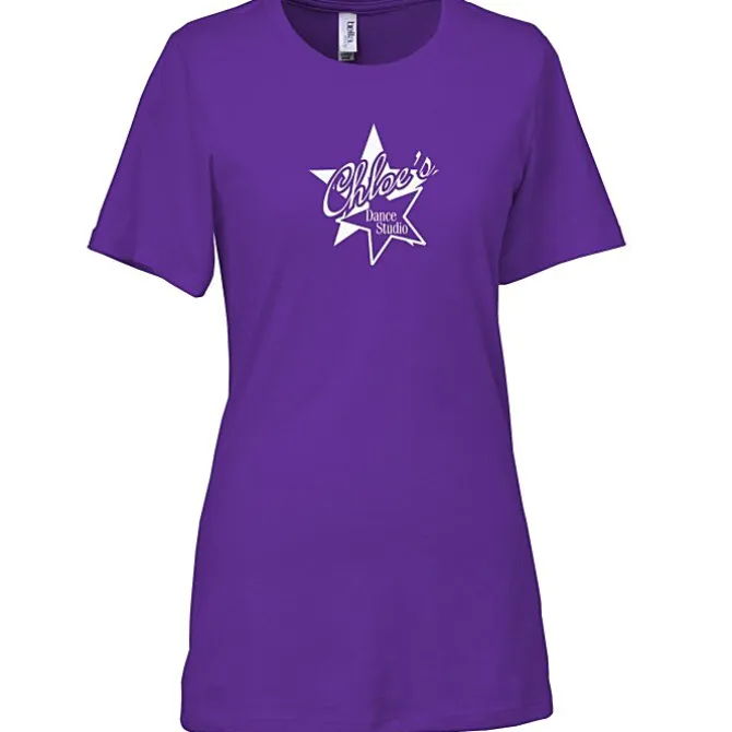 Bella+Canvas Relaxed Crewneck T-Shirt - Ladies’ - Screen