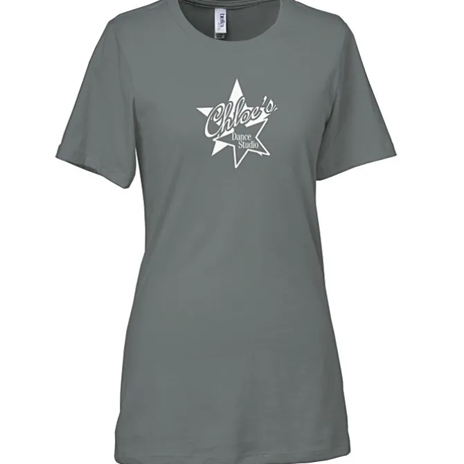 Bella+Canvas Relaxed Crewneck T-Shirt - Ladies’ - Screen