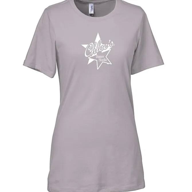 Bella+Canvas Relaxed Crewneck T-Shirt - Ladies’ - Screen
