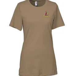 Bella+Canvas Relaxed Crewneck T-Shirt - Ladies’ - Embroidered