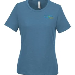 Bella+Canvas Relaxed Crewneck T-Shirt - Ladies' - Heathers - Embroidered