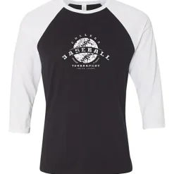 Bella+Canvas 3/4 Sleeve Baseball Tee - Screen